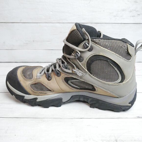 Garmont Men\'s Size 9.5 Brown Zenith Mid Gore-Tex Vibram Sole Hiking Boots READ